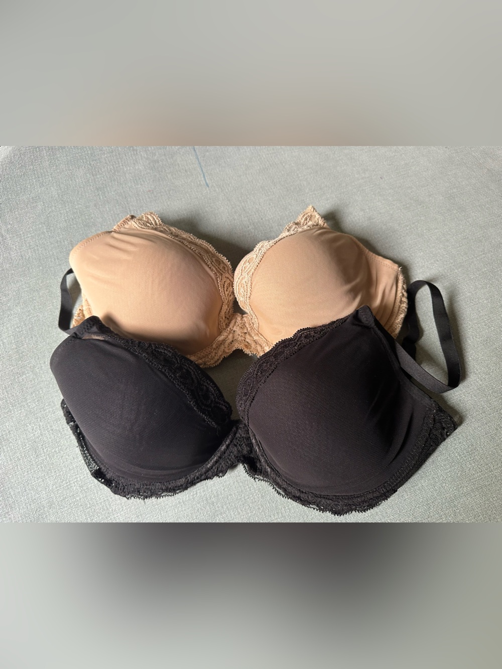 Natori feathers Bras - Black & Nude